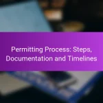 Permitting Process: Steps, Documentation and Timelines